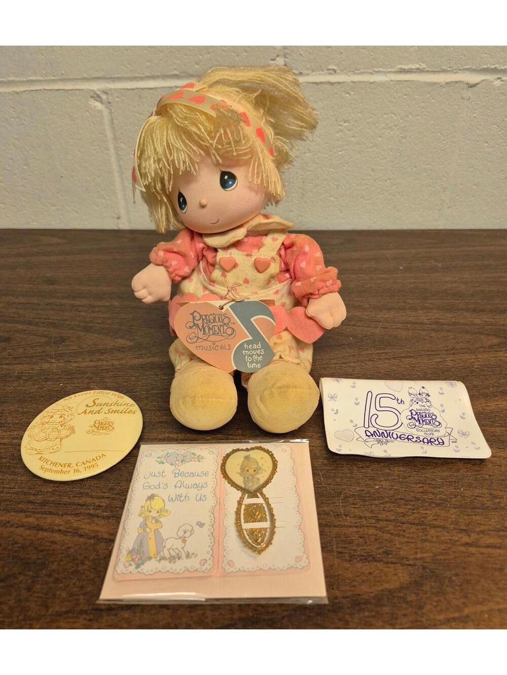 Precious Moments Musical Doll with Head Movement